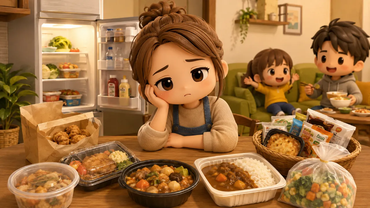 忙しくてご飯作りがめんどくさい日はどうする？手軽に済ませる方法を紹介
